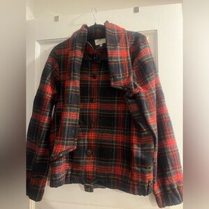 Vintage LL Bean Wool Plaid Jacket